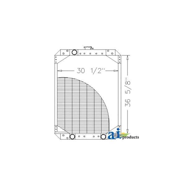 Radiator 49.02" x34.02" x15.51"